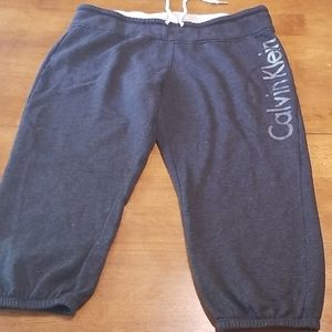 Calvin Klein cropped sweat pants